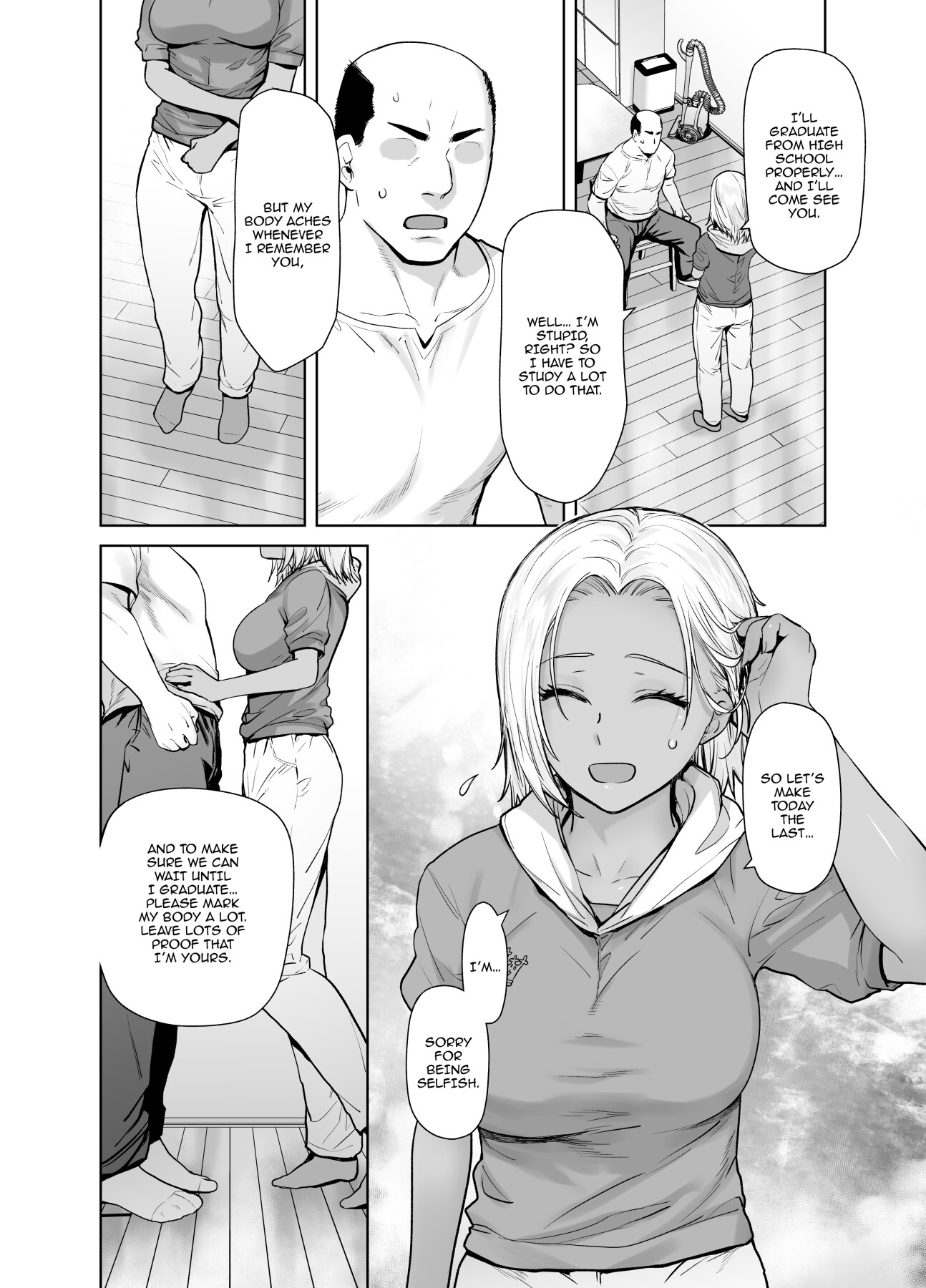 Hentai Manga Comic-The Black Gal Who Became The Homeroom Teacher's Maid 3-Read-9